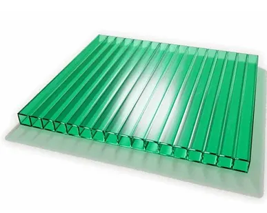 фото Сотовый поликарбонат PRONTO Зеленый 10 мм (2,1*6 м)