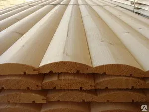 фото Блок хаус сосна 20х110 мм сорт А