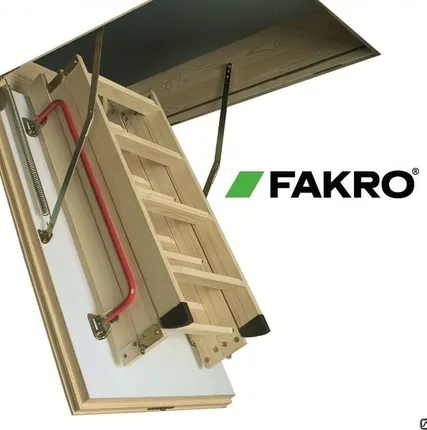 Фото №0 Деревянные чердачные лестницы FAKRO SMART LWS