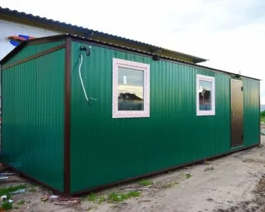 фото Бытовки временные для вахтовиков