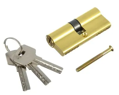 фото Цилиндр кл-кл 45х45 90мм латунь 4кл. Standers