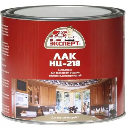 Фото №0 Лак ЭКСПЕРТ Лак для отделки мебели ЭКСПЕРТ НЦ-218 1,7 кг глянцевый