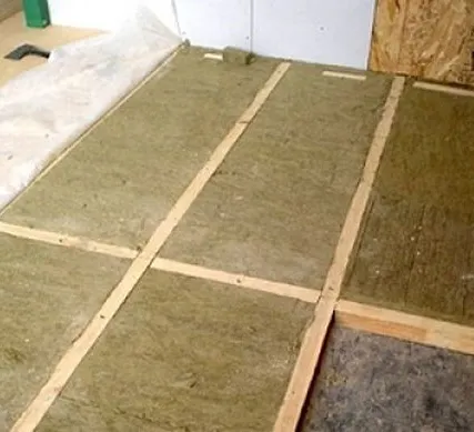 Фото №0 Утепление полов