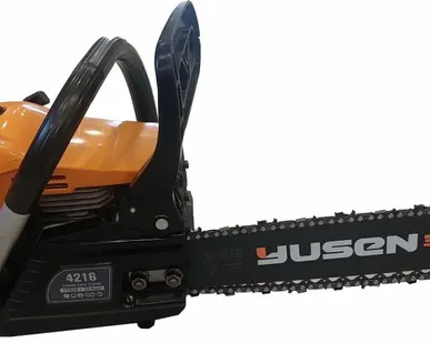 фото Бензопила 4216 (400мм,40см3,1700вт,8,255мм,канистра,воронка,4 ключа,чехол)