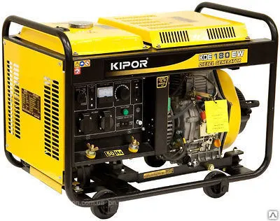 Фото №0 Дизельная электростанция Kipor KDE180EW с функцией сварки