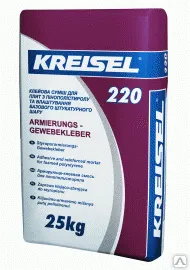фото Клей для плит из пенополистирола KREISEL ARMIERUNGS-GEWEBEKLEBER 220