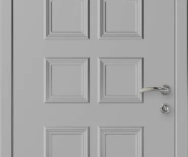 фото Влагостойкая дверь KAPELLI classic Акация серый 7035
