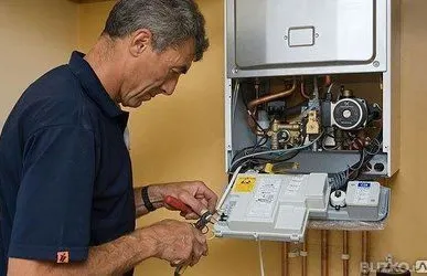 фото Замена мотора (сервопривода) трехходвого крана