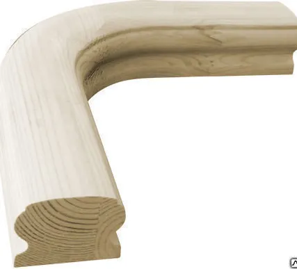 Фото №0 Поворот для поручня (60), 90* хвоя, (сорт А) //5