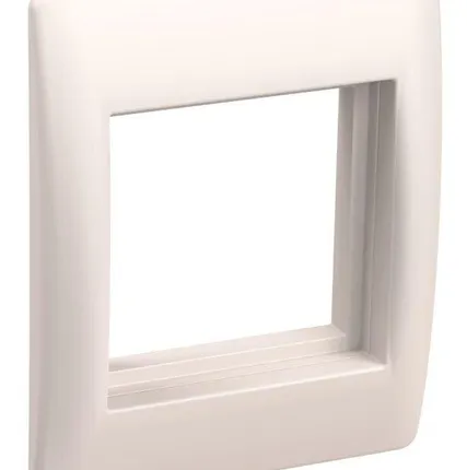 Фото №0 Рамка и суппорт универсальные на 2 мод. бел. ИЭК CKK-40D-RU2-K01