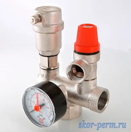 Фото №1 Группа безопасности котла VALTEC 1&quot; 3 бар