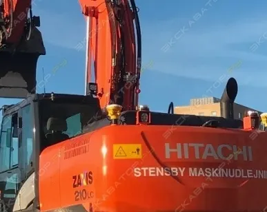 фото Аренда гусеничного экскаватора Hitachi ZX210LC, Москва