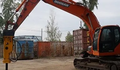 Фото №0 Услуга аренды гидромолота