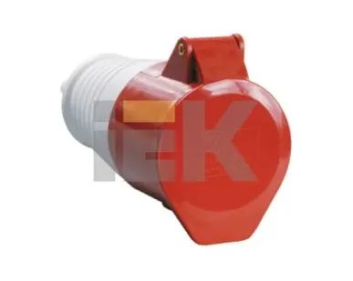 фото Розетка переносная силовая 16A, 3P+N+E, 380V, IP44 ССИ-215 PSR22-016-5 IEK (ИЭК)