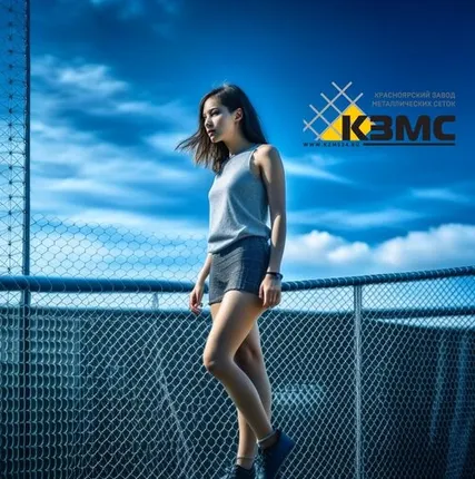 Фото №0 Оцинкованная сетка рабица Ø 1,2х(15х15) 1х10 метра