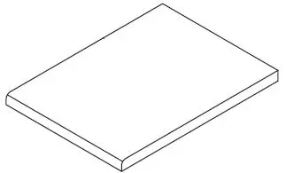 фото Панель верхняя C22690 для льдогенератора серии GB, мод. GB 1555