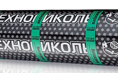 фото Еврорубероид "ЛИНОКРОМ" Технониколь ТКП 4,6кг/кв.м. сланец серый (10м)