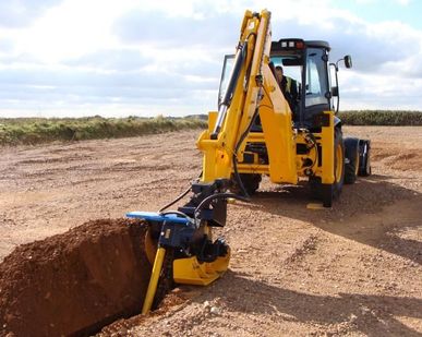 фото Аренда бары-грунтореза на базе JCB.