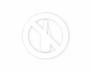 фото Наклейка «Вход с напитками запрещен»