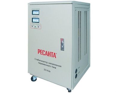 фото Однофазный стабилизатор напряжения Ресанта ACH - 20000 / 1 - ЭМ