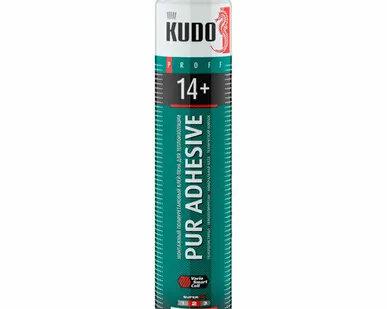 фото Клей пена KUDO профессиональная для теплоизоляционных плит 1000 мл 14+