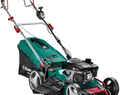 фото ЗУБР 4.8 кВт, 6.5 л. с, 510 мм, самоходная газонокосилка бензиновая ГБС-510 Мастер