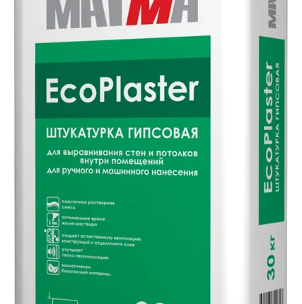 Фото №0 Гипсовая штукатурка EcoPlaster "Магма"