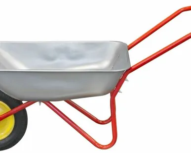 фото Тачка садовая 1-колесная G1-80 Nortool, 65л, 80 кг