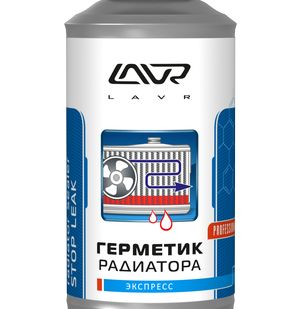 фото Герметик радиатора «Стоп-течь» LAVR Radiator Sealer Stop Leak, 310 мл