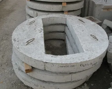 фото Плита перекрытия колодца железобетонная КЦП 4-10