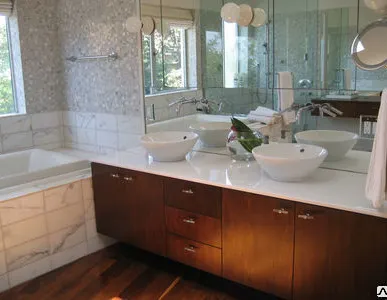 фото Облицовка стен мрамором