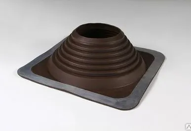 фото Кровельная проходка № 7 D152-280 (зеленый, коричневый, красный)