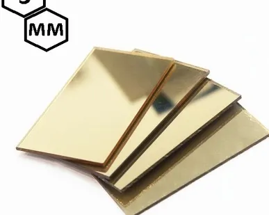 фото Акрил экструзионный MirrorPlast "Gold" (2050х1525х3)