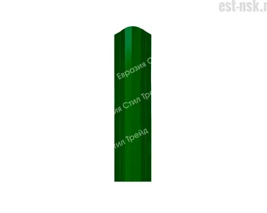 фото Штакетник "М-планка" RAL 6029 Мятно-зелёный