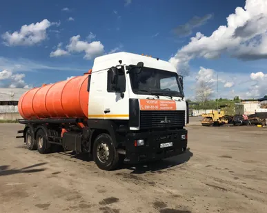 фото Откачка ЖБО МАЗ 20 куб.м