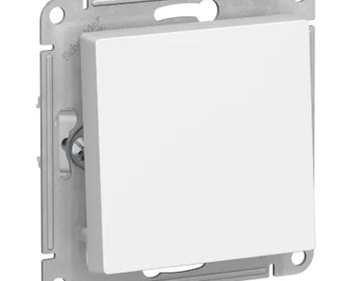 фото Механизм выключателя 1-кл. СП AtlasDesign 10А IP20 (сх. 1) 10AX с самовозвратом бел. SchE ATN000115