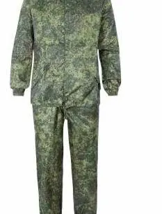 фото Костюм влаговетрозащитный (ВВЗ) зеленый пиксель