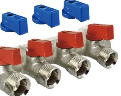 фото Коллектор с кранами MV-3/4-N-4