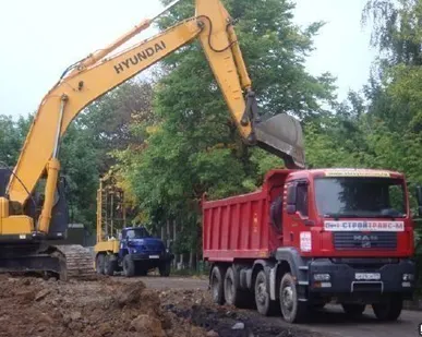 фото Вывоз строительного мусора и грунта