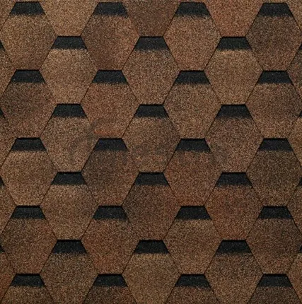 Фото №0 Гибкая черепица Docke PIE EURASIA Шестигранник 3м2/уп