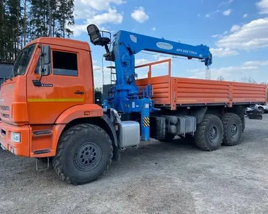 фото Аренда манипулятора KAMAZ-43118