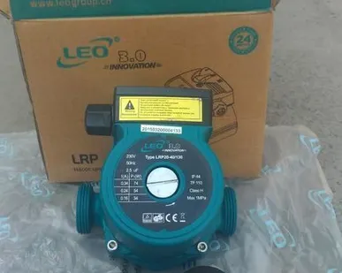 фото Насос циркуляционный LEO 25-40/180 с гайками без электрокабеля