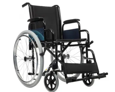 фото Кресло - коляска BASE 130 PU ОРТОНИКА (18", 46 см, 64 см, 16 кг)