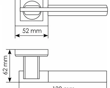 фото Ручка на розетке MORELLI Simple MH-13, 2 шт., универсальная