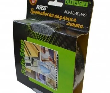 фото Противоскользящая лента Rico Safe Step (черная) 2,5х15 м