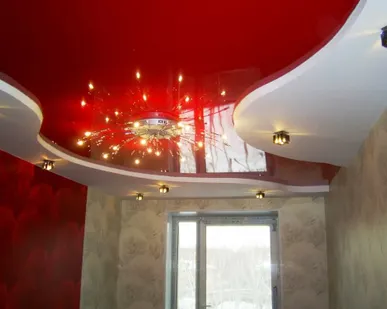 фото Многоуровневые потолки