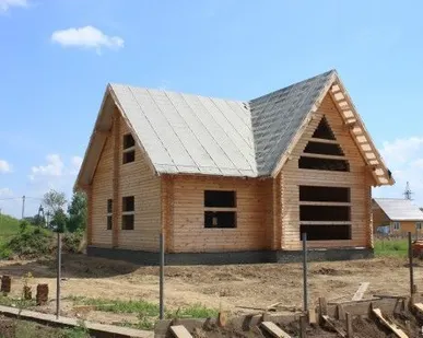 фото Дома из профилированного бруса