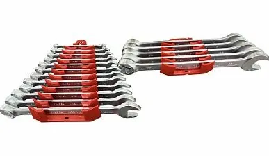 фото Набор ключей комбинированныхпрямых 6-22 мм 17 предметов, IZELTAS, 0320002117, 13000000192