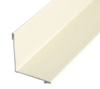 фото Планка угла внут. метал. (светлая слон. кость RAL 1015) 50х50х3000