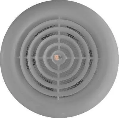 Фото №0 Осевой вентилятор MM 120 круглый серый с ОК MMotors JSC